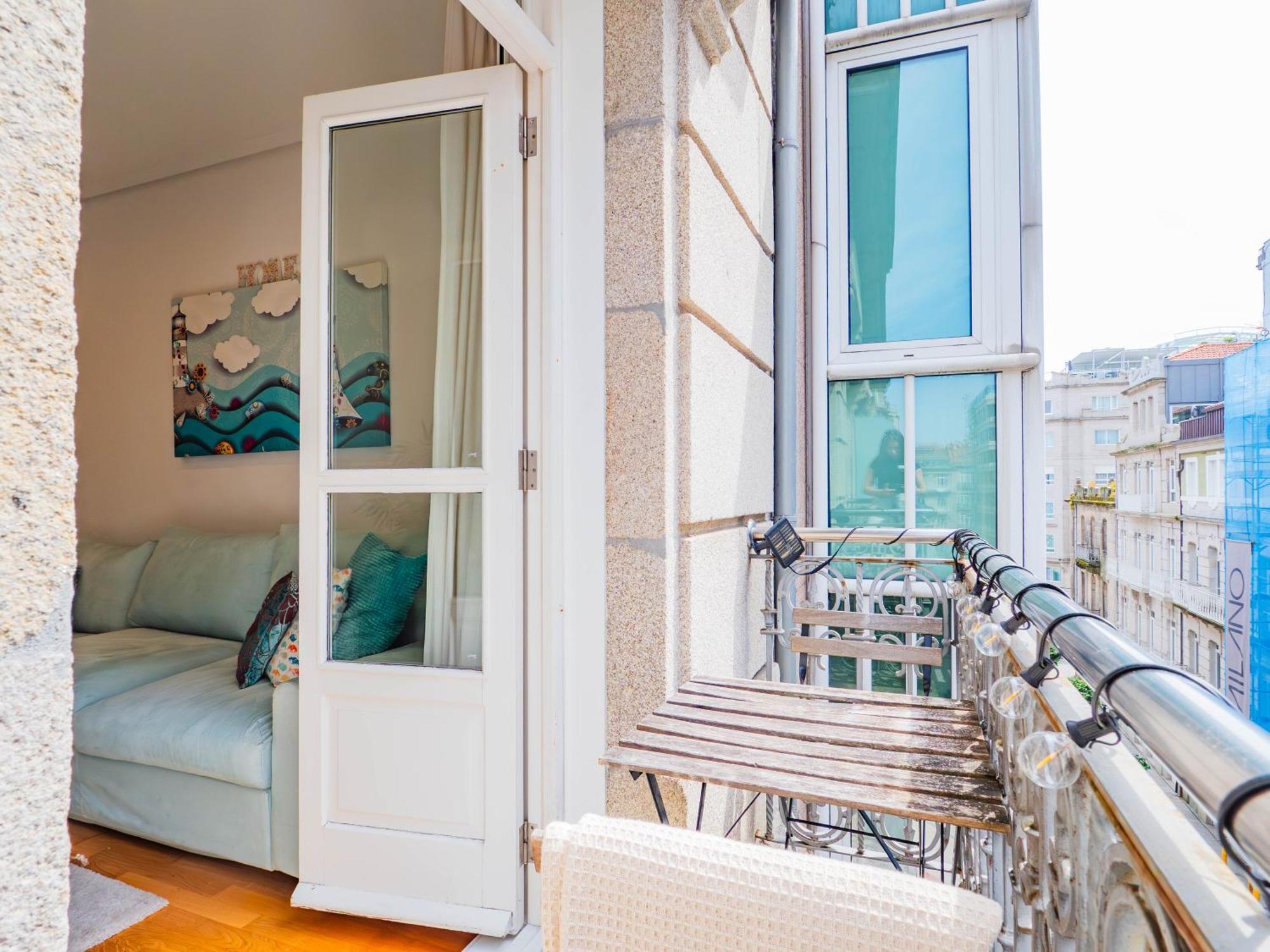Luxury Centro De Vigo Balcony Apartment ภายนอก รูปภาพ